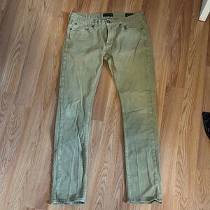 Bullhead Men's Khaki Slim Jeans
